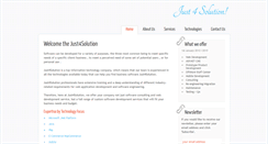 Desktop Screenshot of just4solution.com